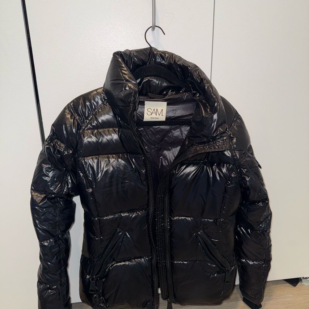 SAM Black Puffer Jacket